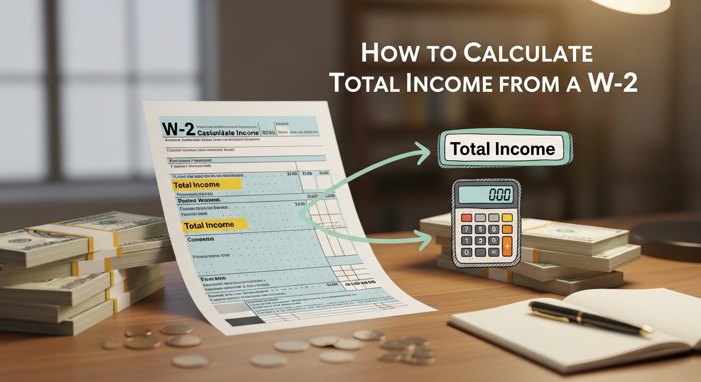 How to Calculate Total Income from W2